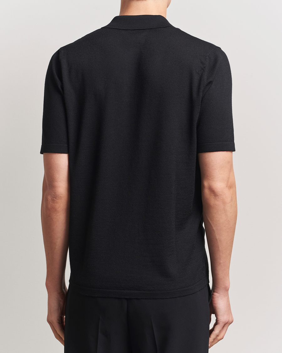 Herre | Polotrøjer | Samsøe Samsøe | Sarown Knitted Polo Black