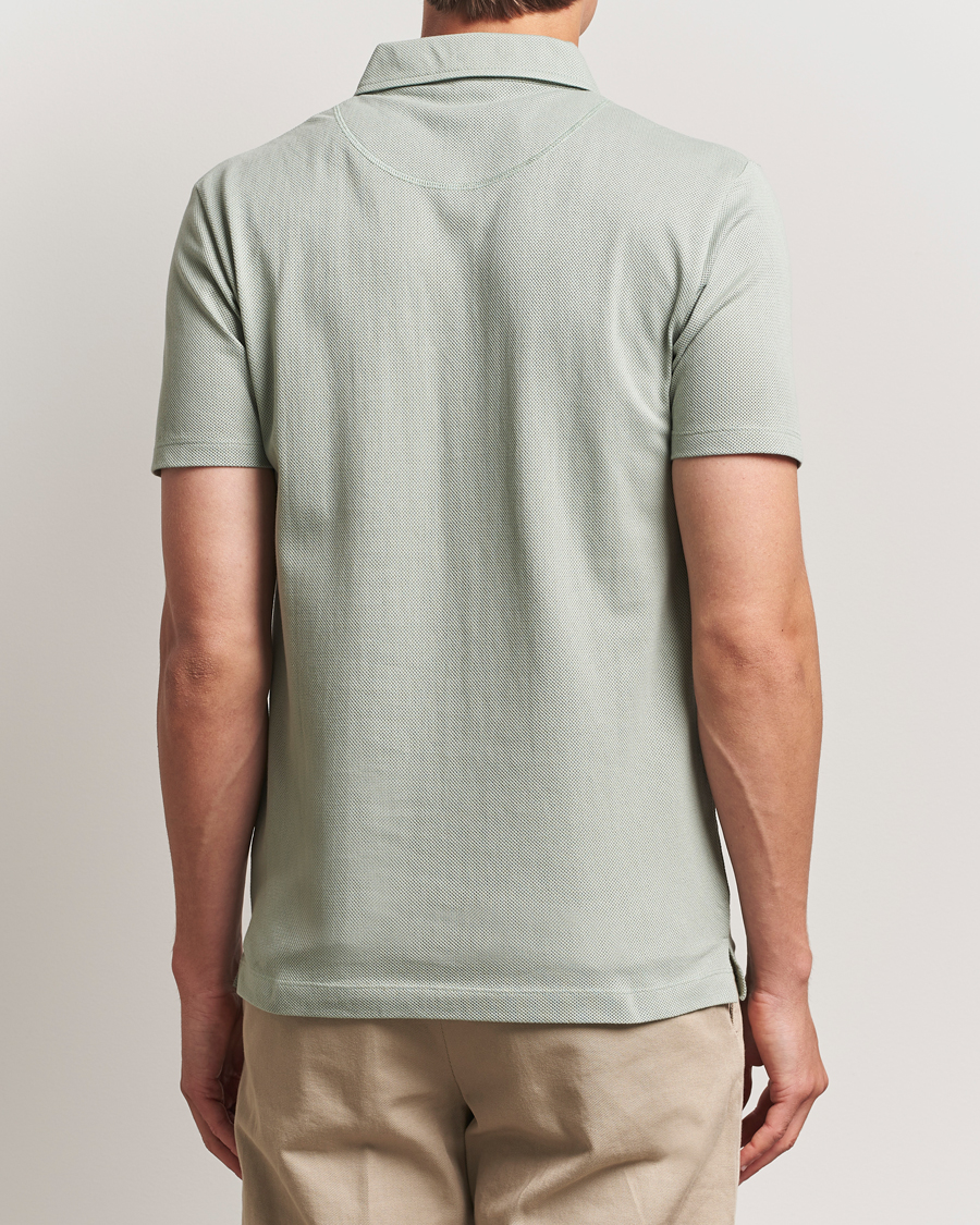 Herre | Polotrøjer | Sunspel | Riviera Polo Shirt Pastel Green