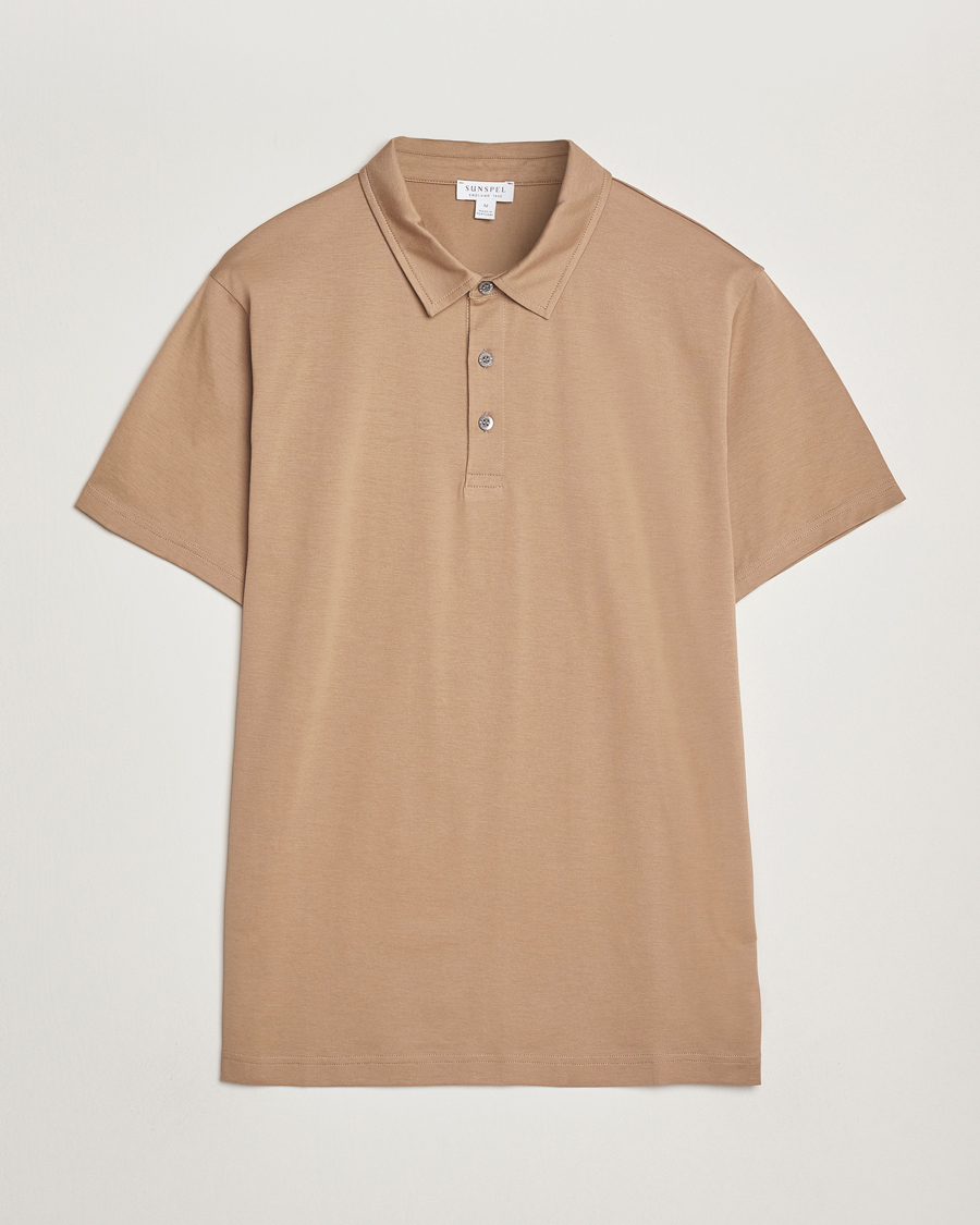 Herre | Polotrøjer | Sunspel | Cotton Jersey Polo Dune