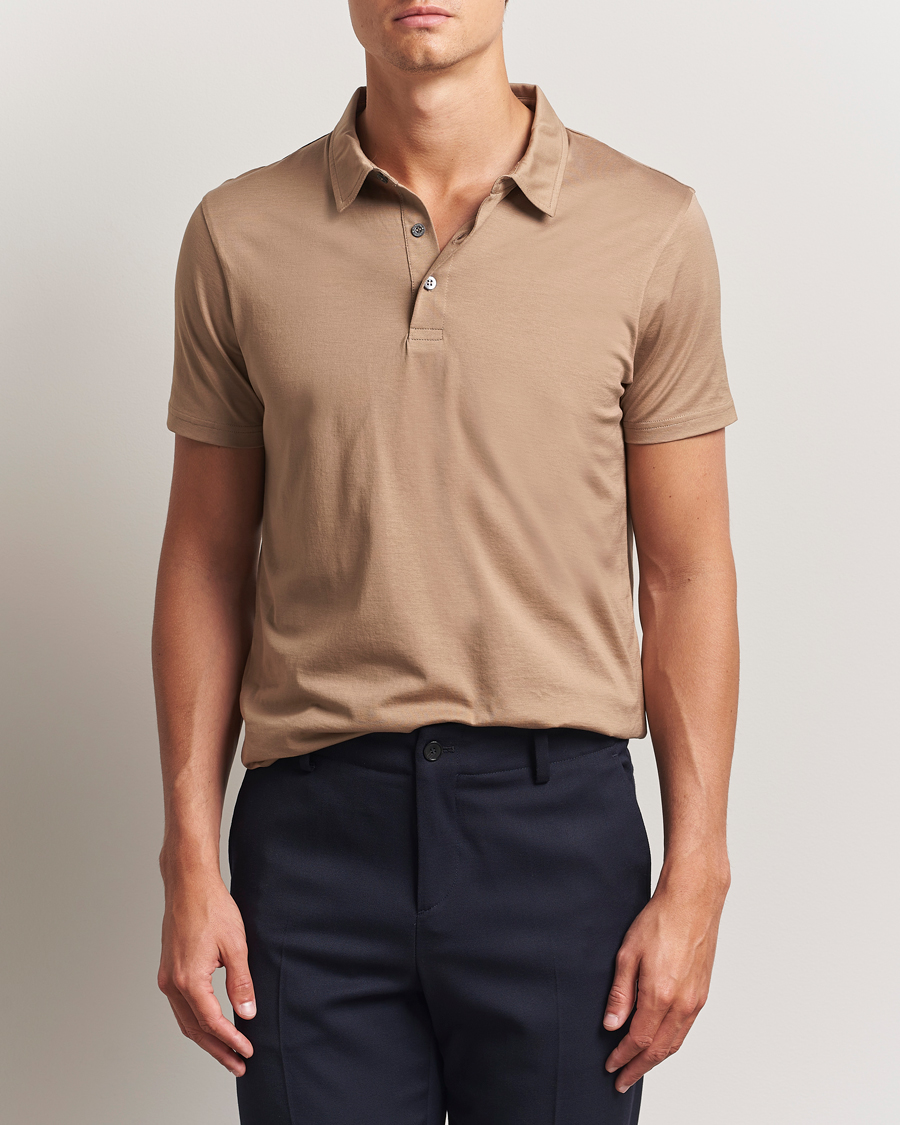 Herre | Polotrøjer | Sunspel | Cotton Jersey Polo Dune