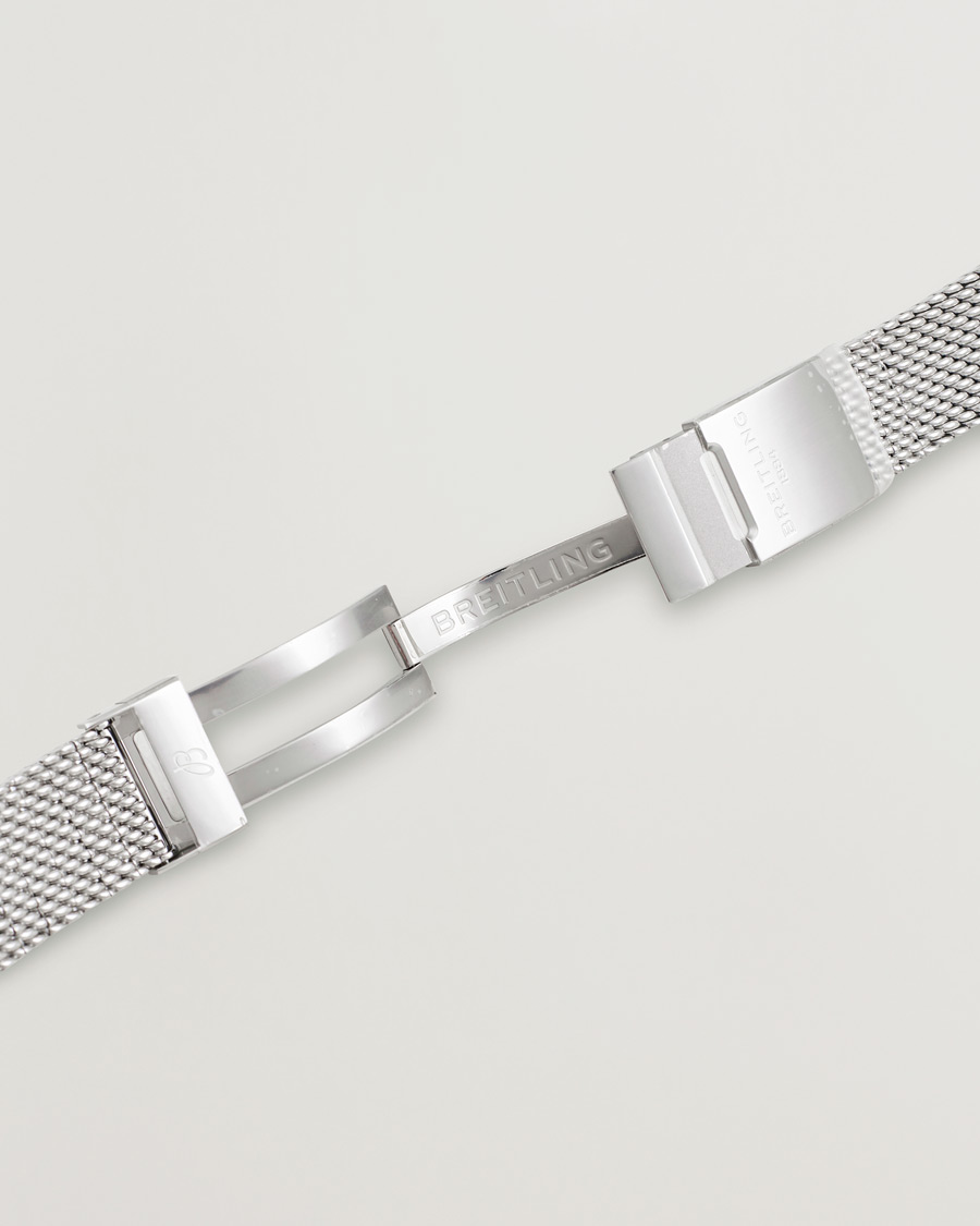Herre | Breitling Pre-Owned Breitling Mesh-Bracelet 22mm 5222 207A | Breitling Pre-Owned | Breitling Mesh-Bracelet 22mm 5222 207A