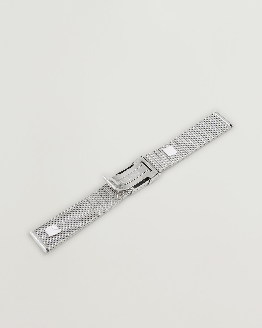 Herre | Pre-owned Accessories | Breitling Pre-Owned | Breitling Mesh-Bracelet 20mm 4915 171A