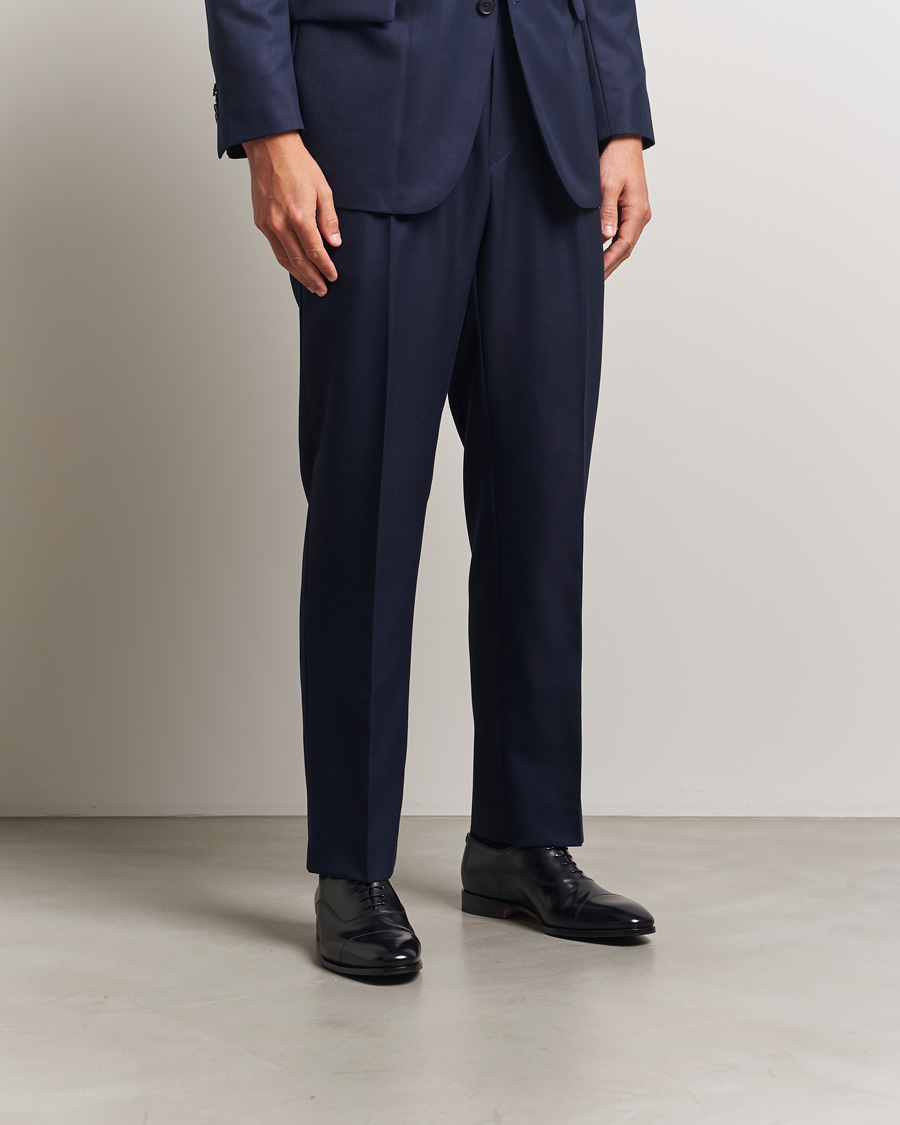 Herre | Oxfords | Santoni | Adrian Oxford Black Calf