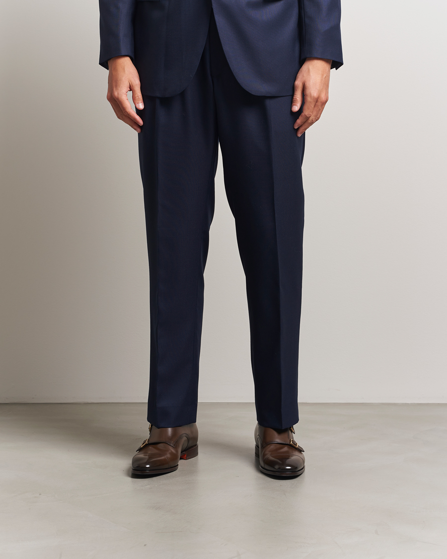 Herre | Monk straps | Santoni | Adrian Double Monk Dark Brown Calf