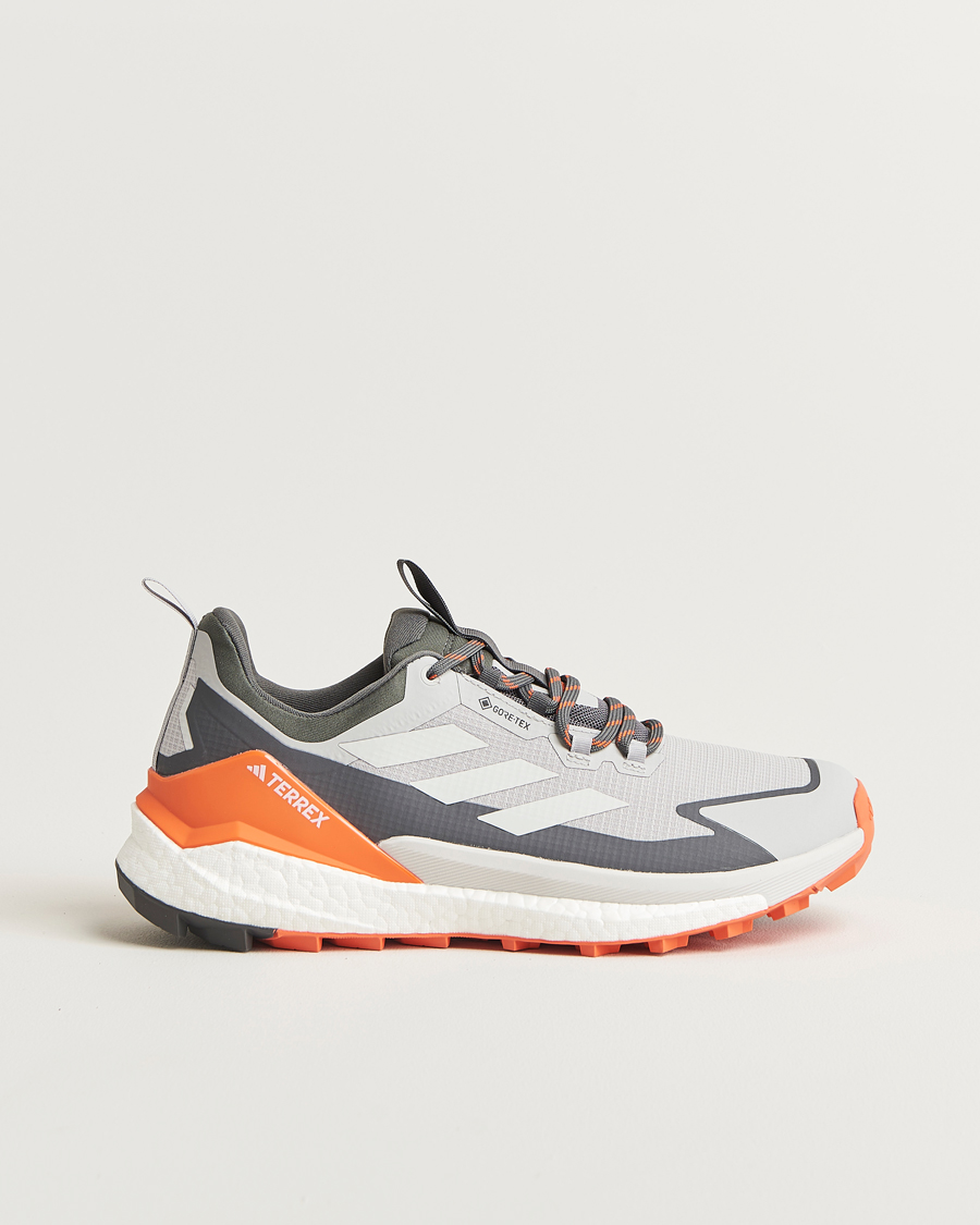 Herre | Trail Sneakers | adidas Performance | Terrex Free Hiker 2 GTX Trail Sneaker Grey/Orange