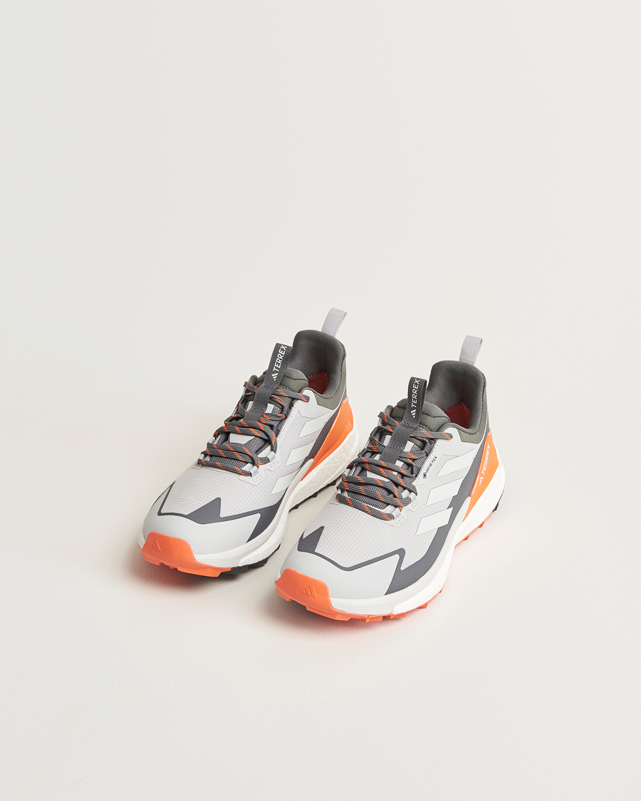 Herre | Sneakers | adidas Performance | Terrex Free Hiker 2 GTX Trail Sneaker Grey/Orange