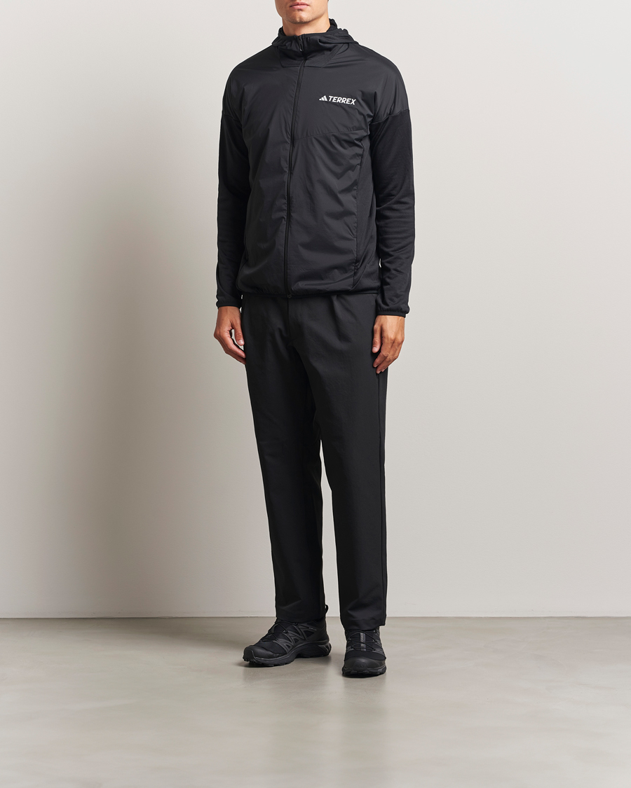 Herre | Trøjer | adidas Performance | XPR Wind Hooded Full Zip Black