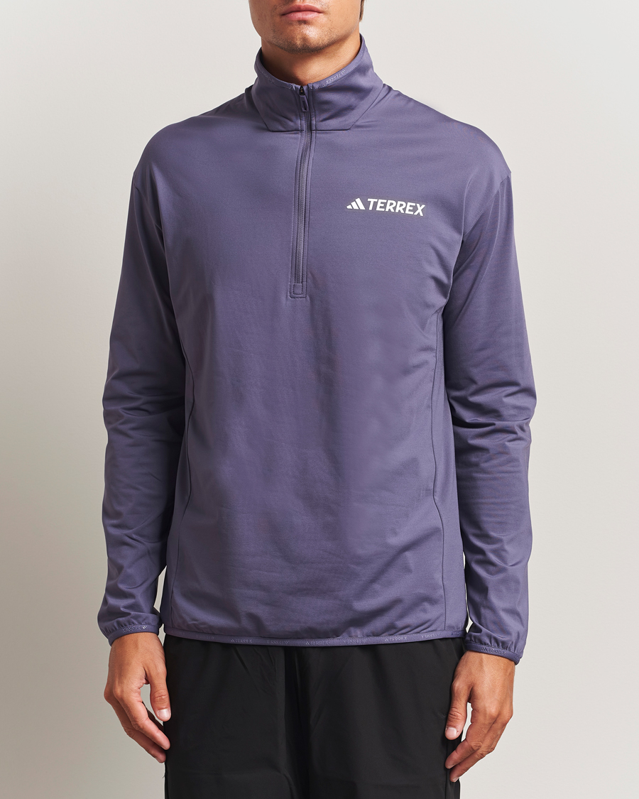 Herre | Trøjer | adidas Performance | MT Lightweight Half Zip Navy