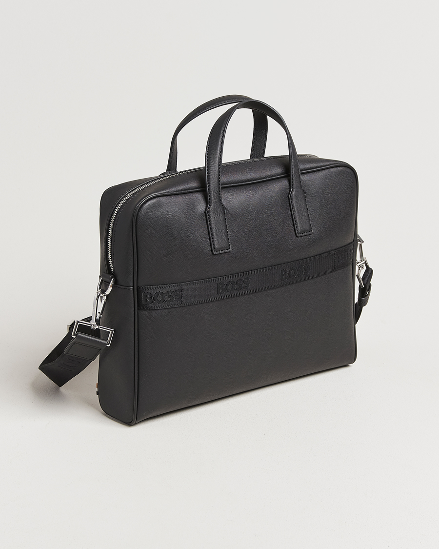 Herre | Tasker | BOSS BLACK | Zair Document Case Black