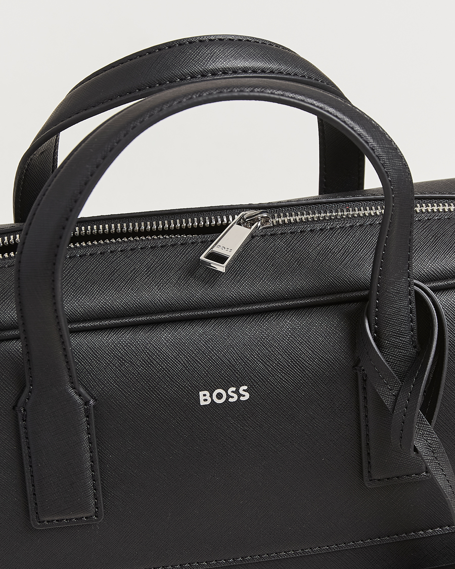 Herre | Tasker | BOSS BLACK | Zair Document Case Black