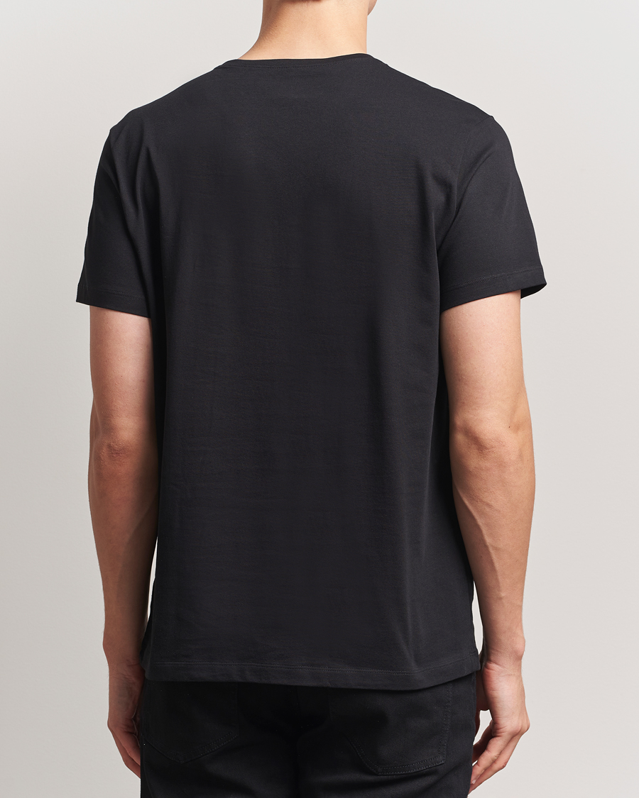 Herre | T-Shirts | BOSS BLACK | 2-Pack Relaxed Fit V-Neck T-Shirt Black