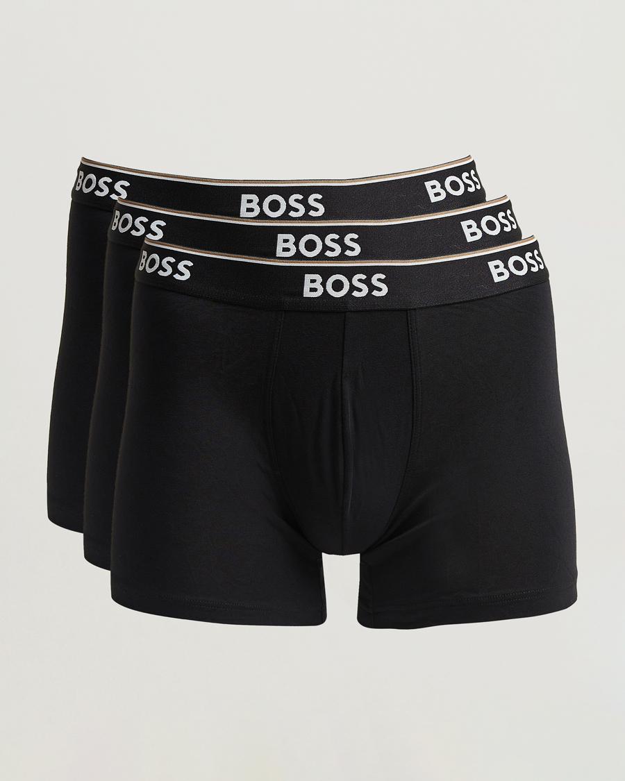 Herre | Undertøj | BOSS BLACK | 3-Pack Boxer Brief Black
