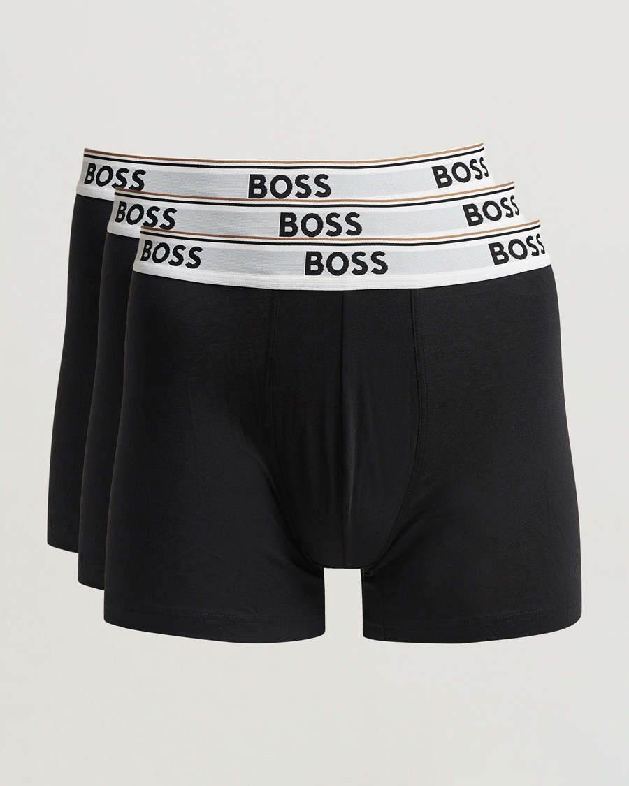 Herre | Undertøj | BOSS BLACK | 3-Pack Boxer Brief Black