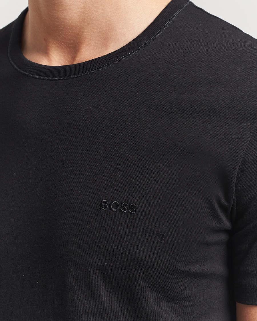 Herre | T-Shirts | BOSS BLACK | 3-Pack Crew Neck T-Shirt Black/Blue/Grey