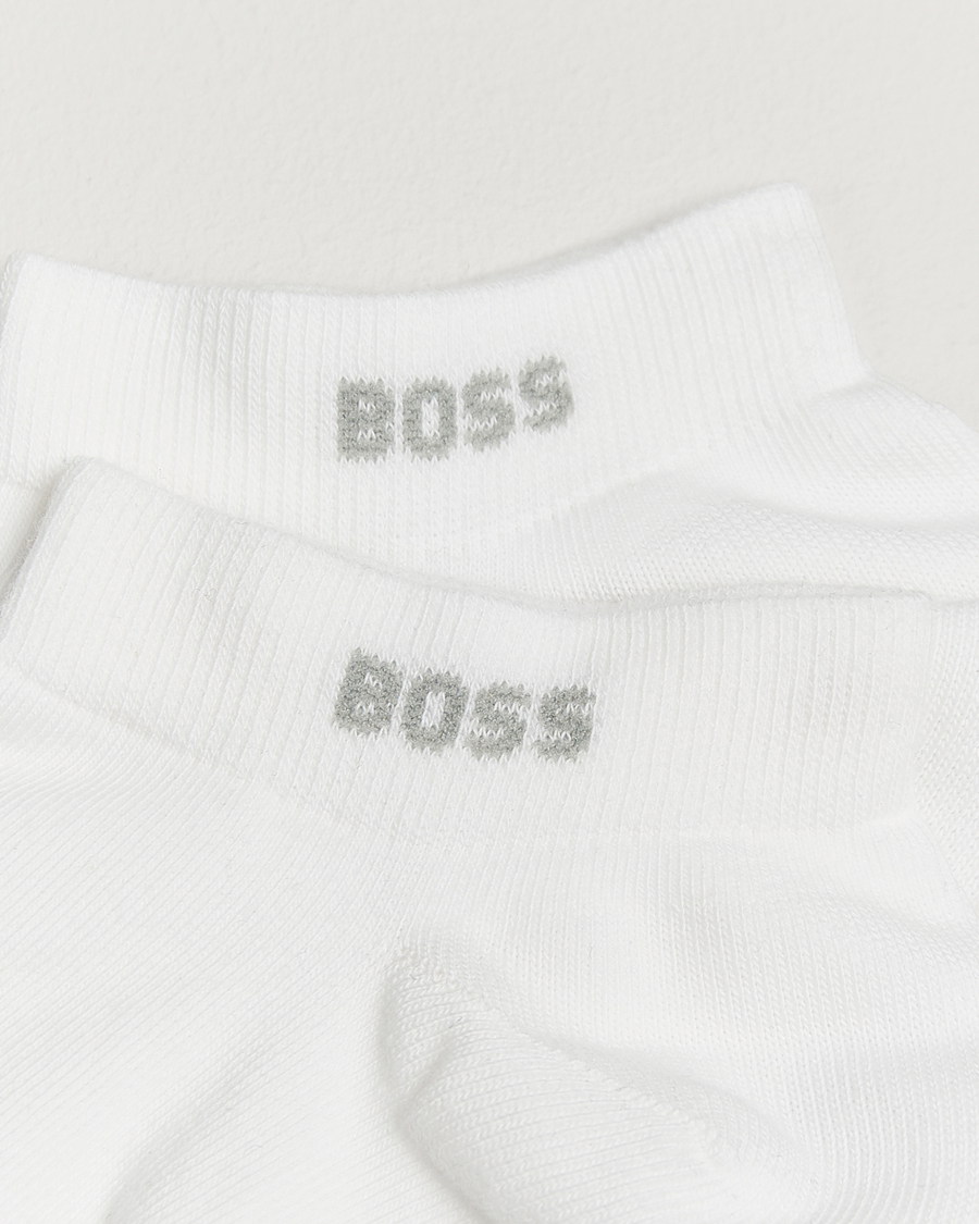 Herre | Undertøj | BOSS BLACK | 2-Pack Sneaker Socks White