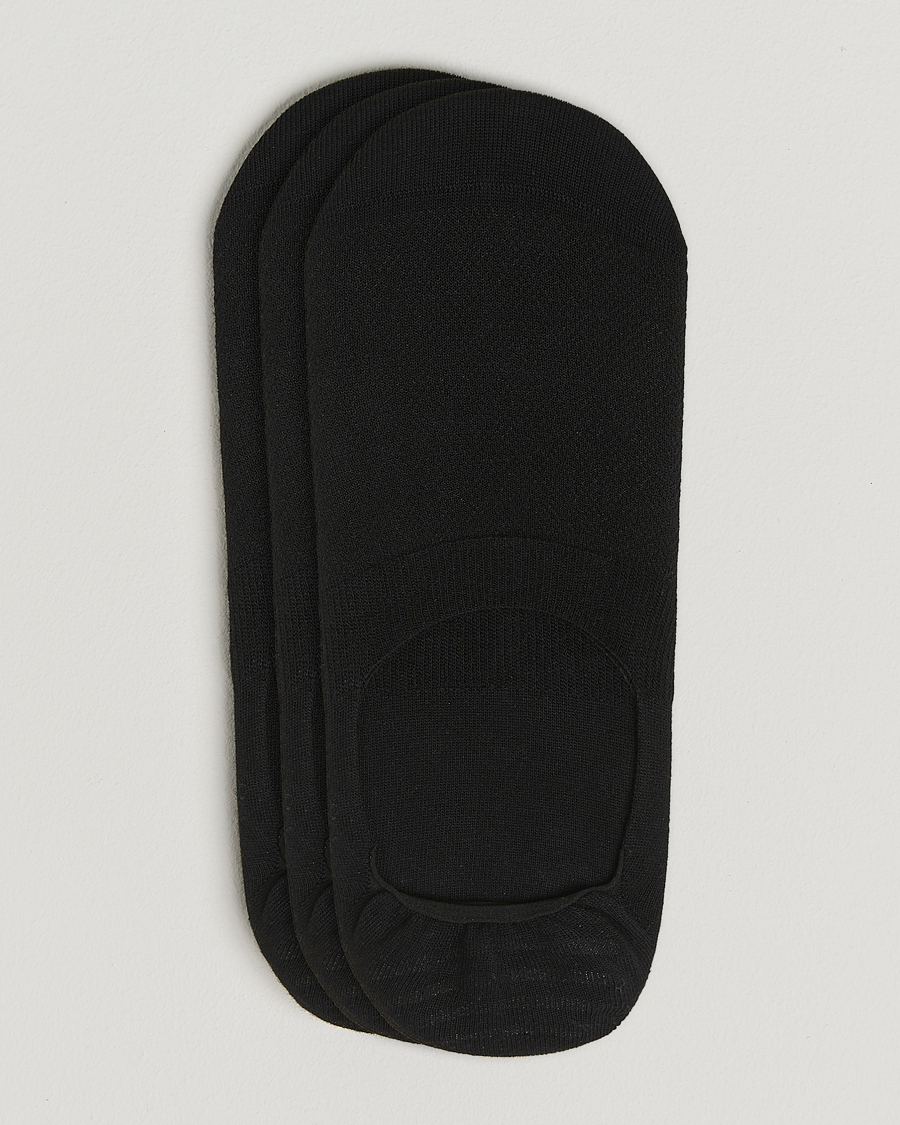 Herre | Strømper | BOSS BLACK | 3-Pack Invisible Socks Black
