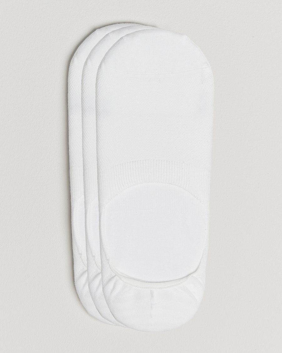 Herre | Strømper | BOSS BLACK | 3-Pack Invisible Socks White