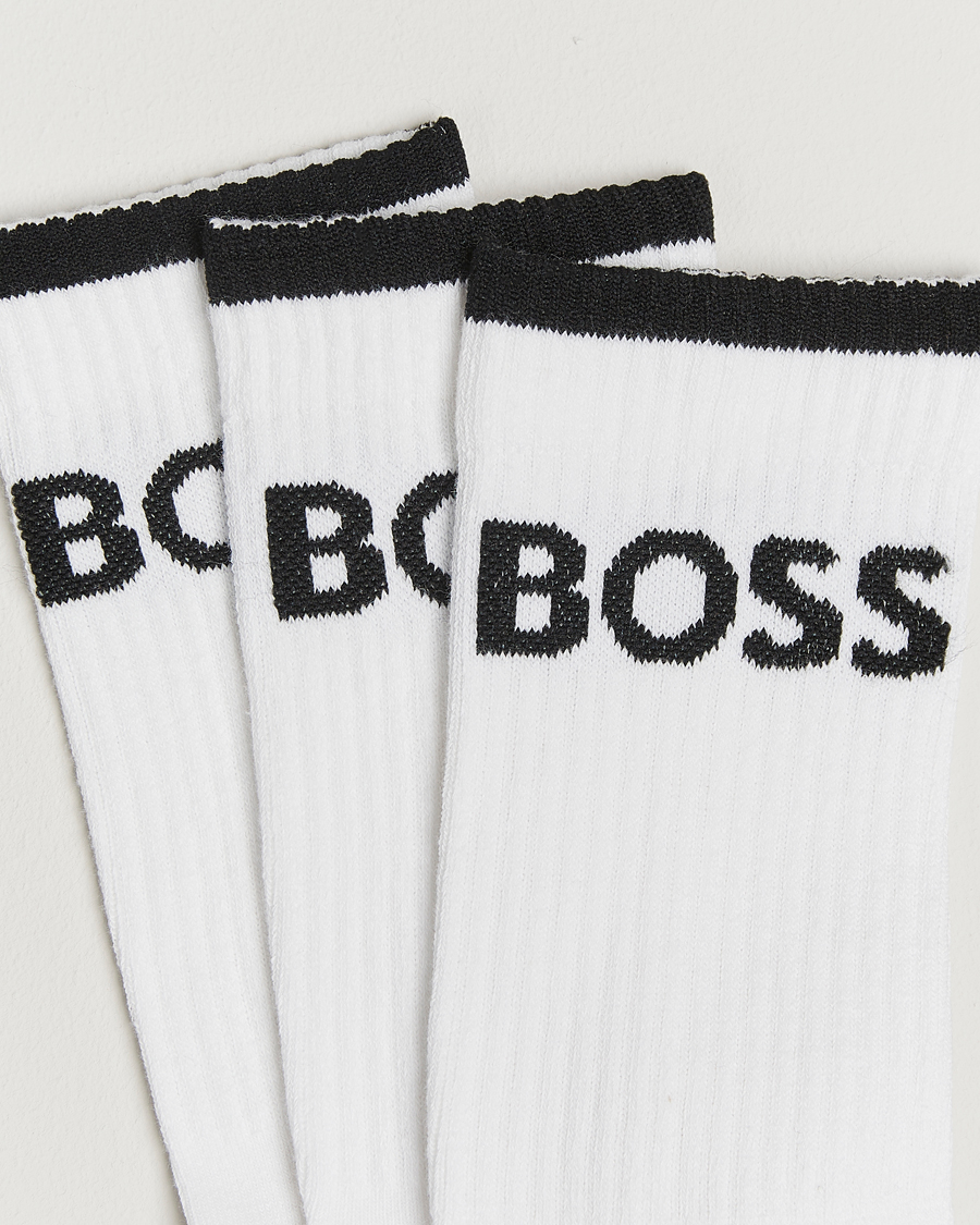 Herre | Undertøj | BOSS BLACK | 6-Pack Sport Socks White