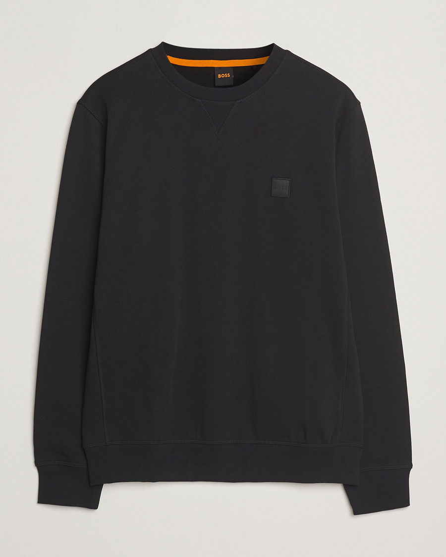 Herre | Trøjer | BOSS ORANGE | Westart Logo Sweatshirt Black