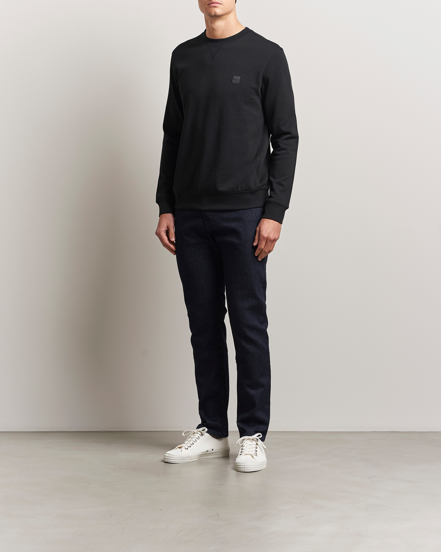 Herre | Trøjer | BOSS ORANGE | Westart Logo Sweatshirt Black