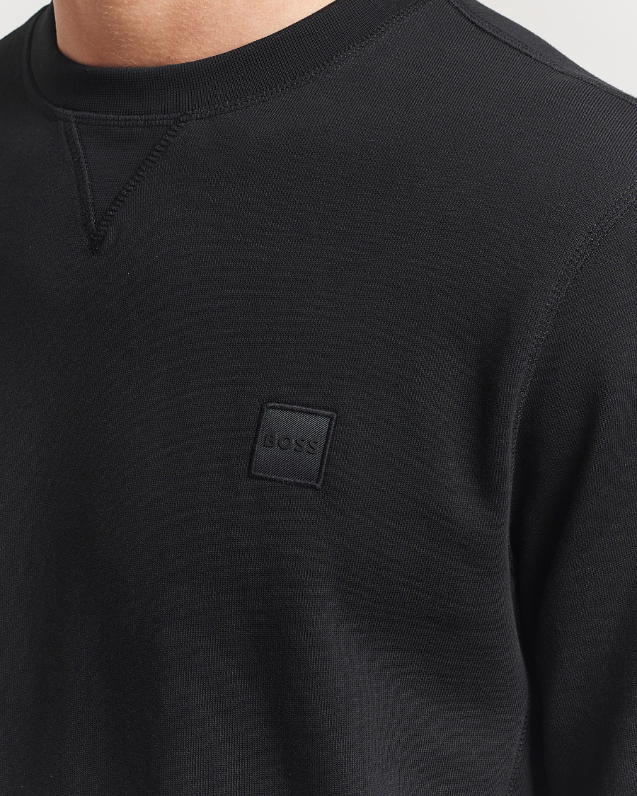 Herre | Trøjer | BOSS ORANGE | Westart Logo Sweatshirt Black