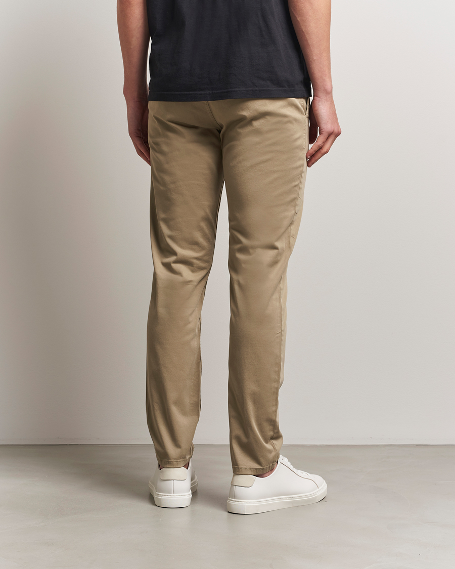 Herre | Bukser | BOSS ORANGE | Tapered Fit Cotton Chinos Beige