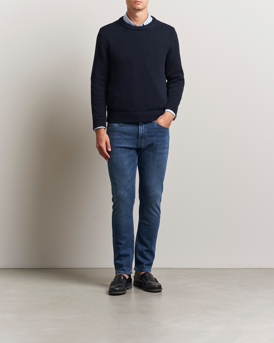 Herre | Bukser | BOSS BLACK | Delaware Jeans Navy