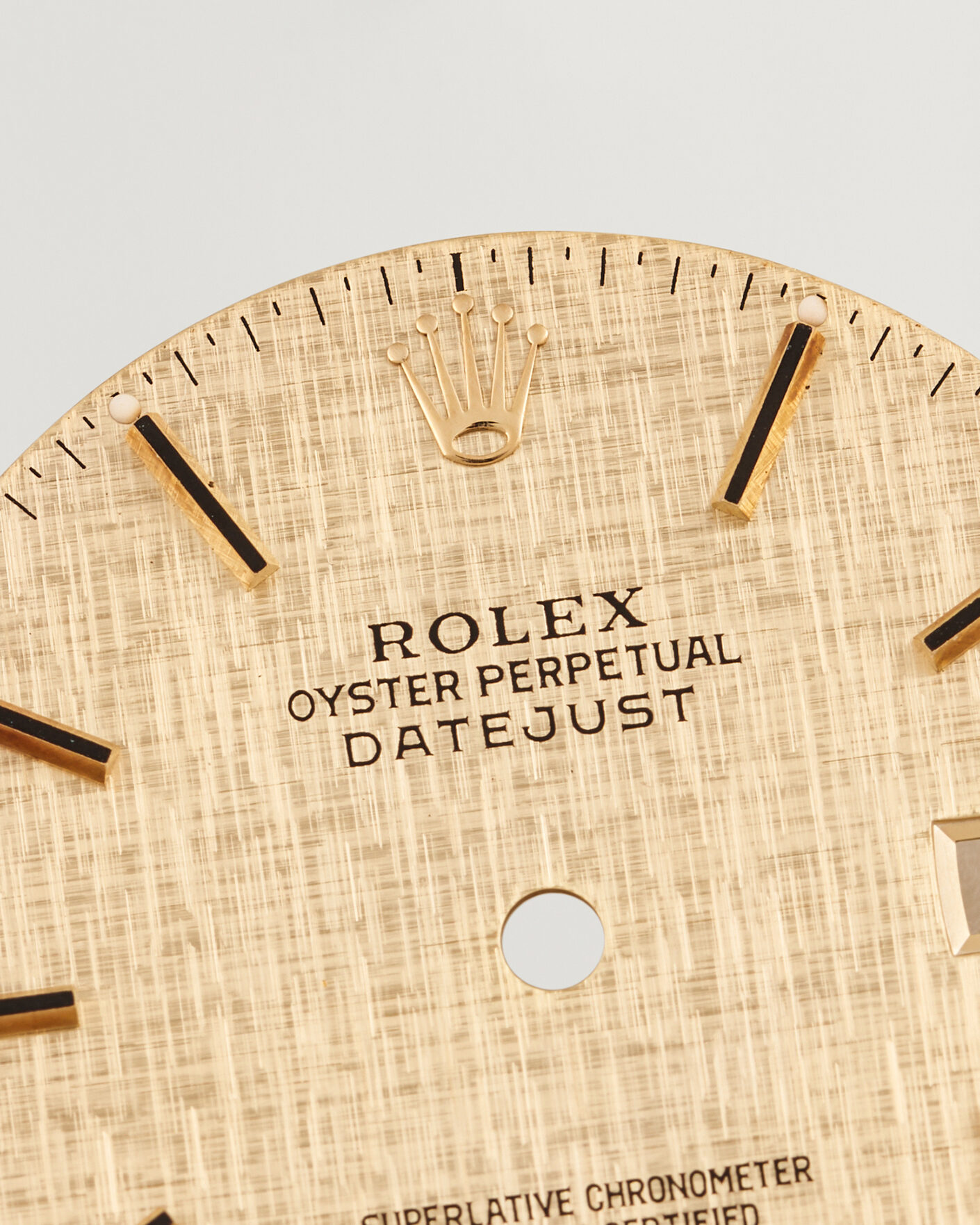 Herre | Pre-owned Accessories | Rolex Pre-Owned | Rolex Datejust 5 ref Linen Dial