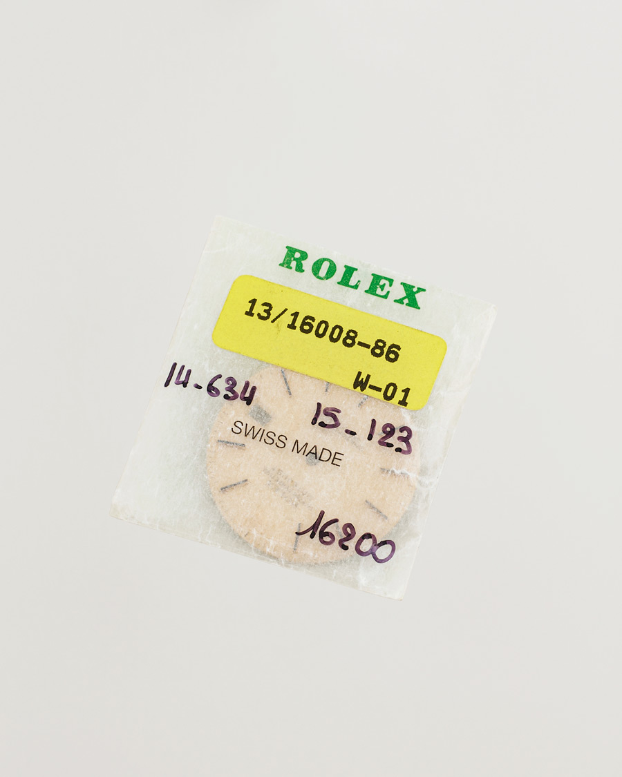 Herre | Pre-owned Accessories | Rolex Pre-Owned | Rolex Datejust 5 ref Linen Dial