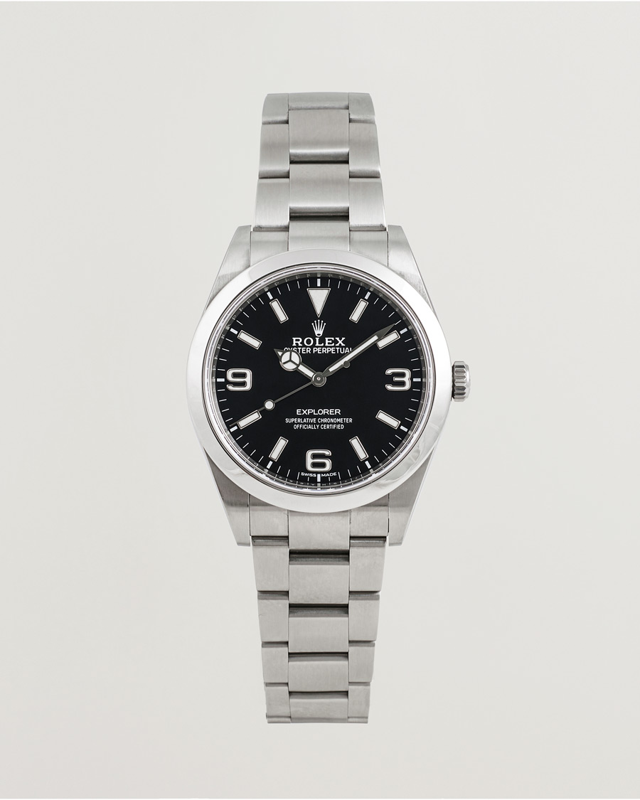 Herre | Rolex Pre-Owned Explorer 39mm | Rolex Pre-Owned | Explorer 39mm