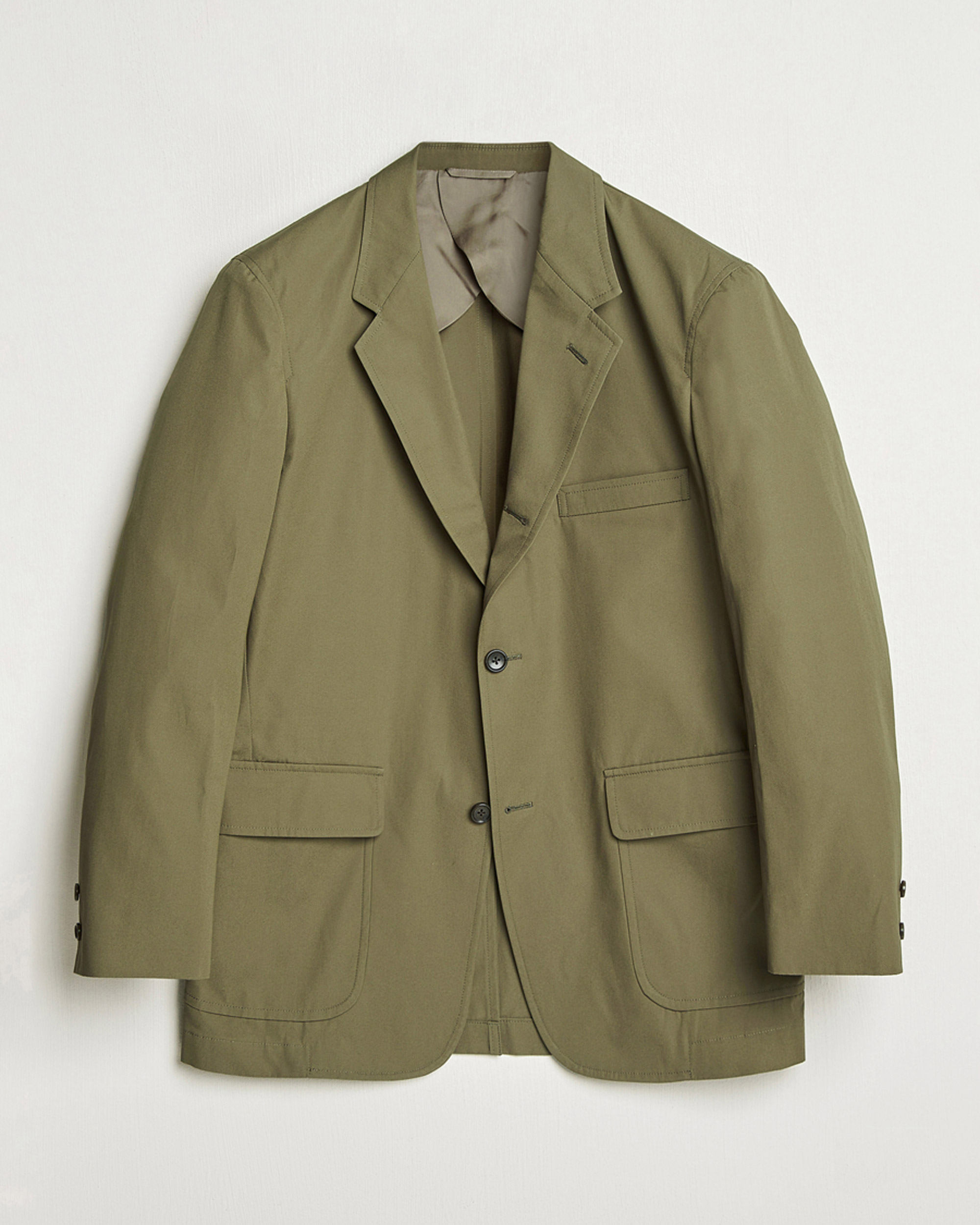Herre | Blazere & jakker | Kamakura Shirts | Cotton Ivy Jacket Olive