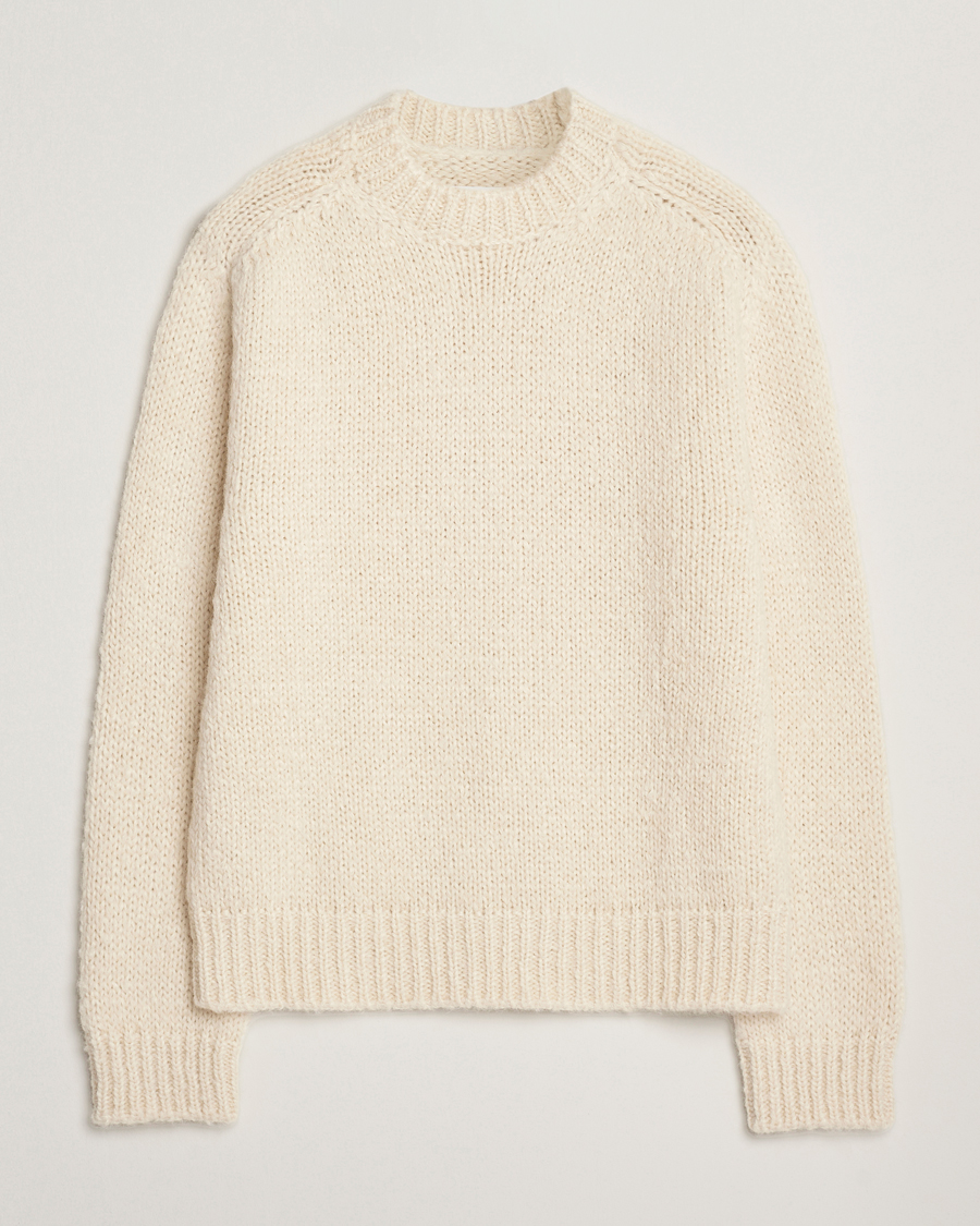 Herre | Trøjer | Jil Sander | Mohair Sweater Chalk