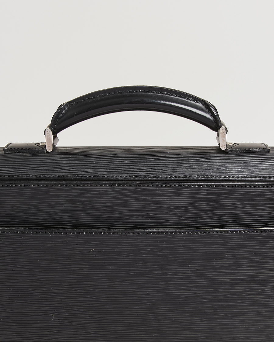 Herre | Pre-Owned & Vintage Bags | Louis Vuitton Pre-Owned | Robusto Briefcase Black