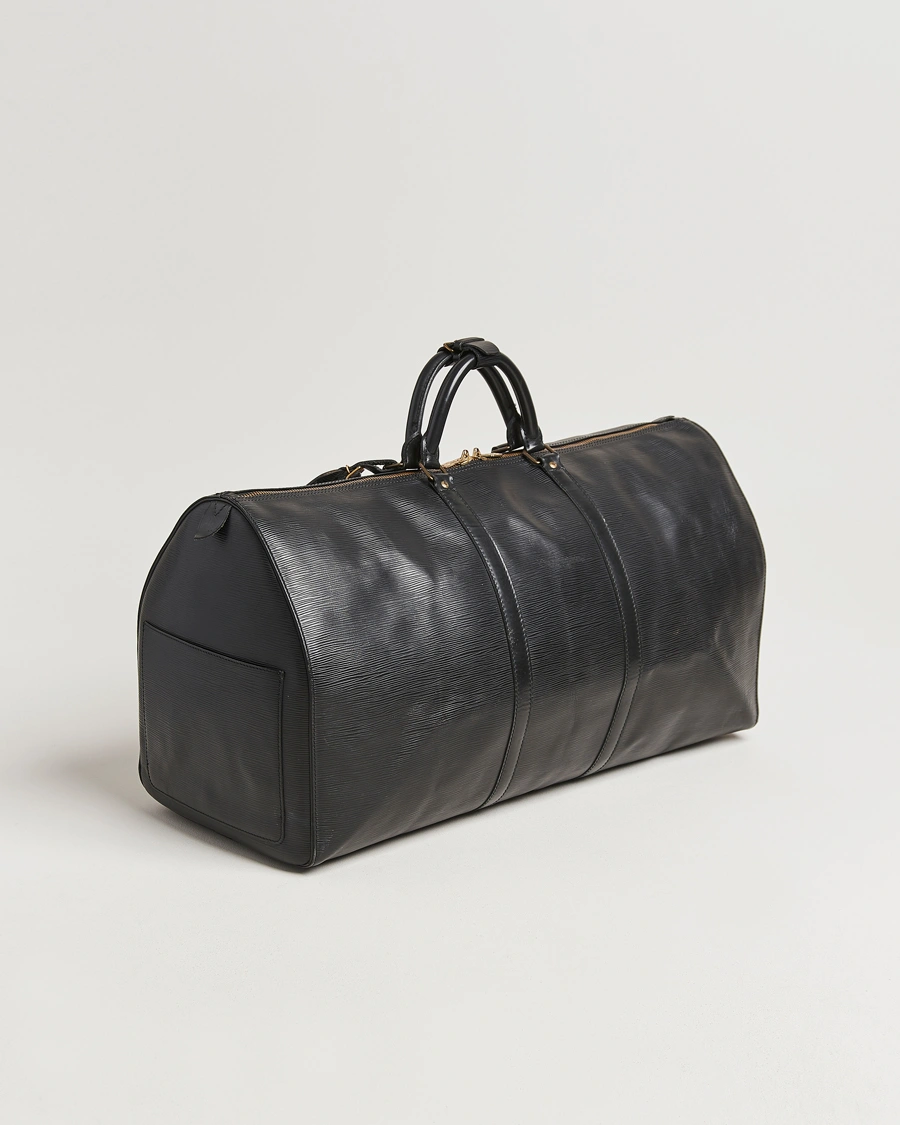 Herre | Pre-Owned & Vintage Bags | Louis Vuitton Pre-Owned | Keepall 60 Epi Leather Black
