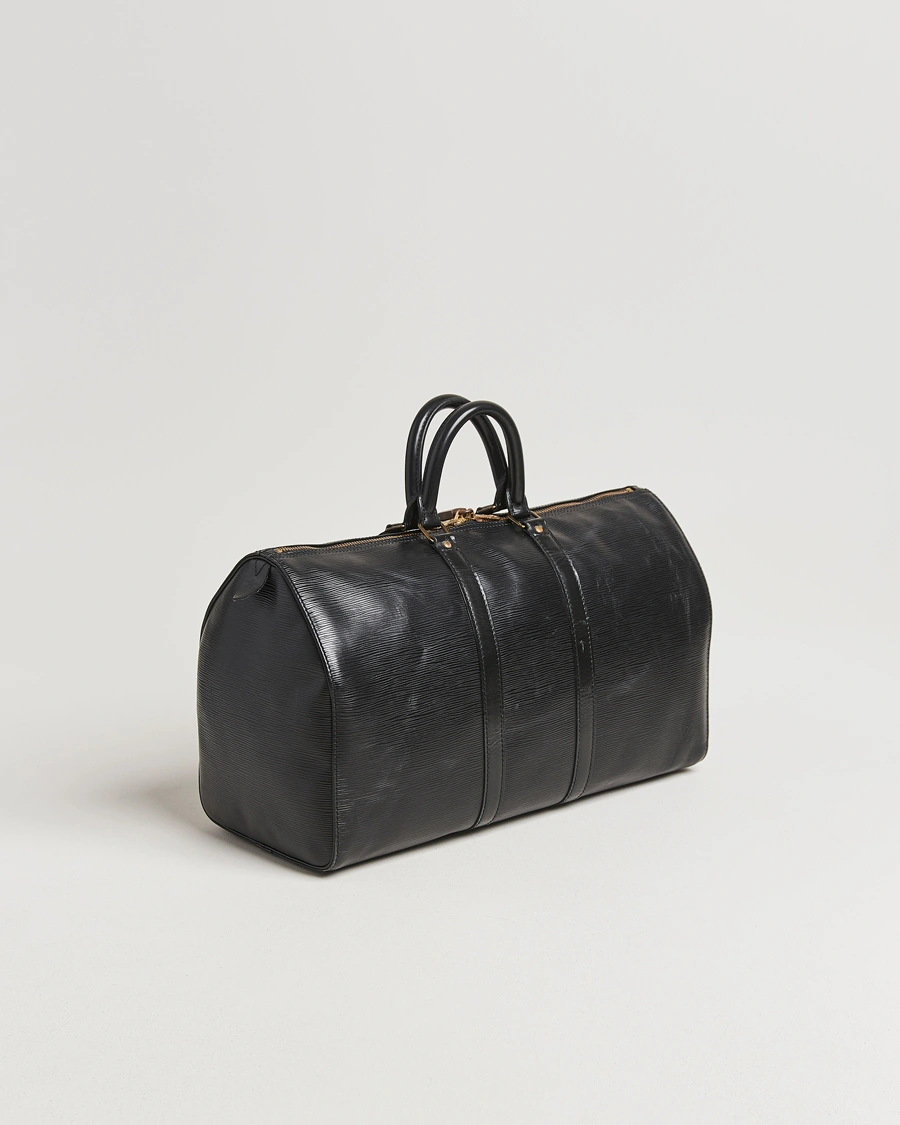 Herre | Pre-Owned & Vintage Bags | Louis Vuitton Pre-Owned | Keepall 45 Epi Leather Black