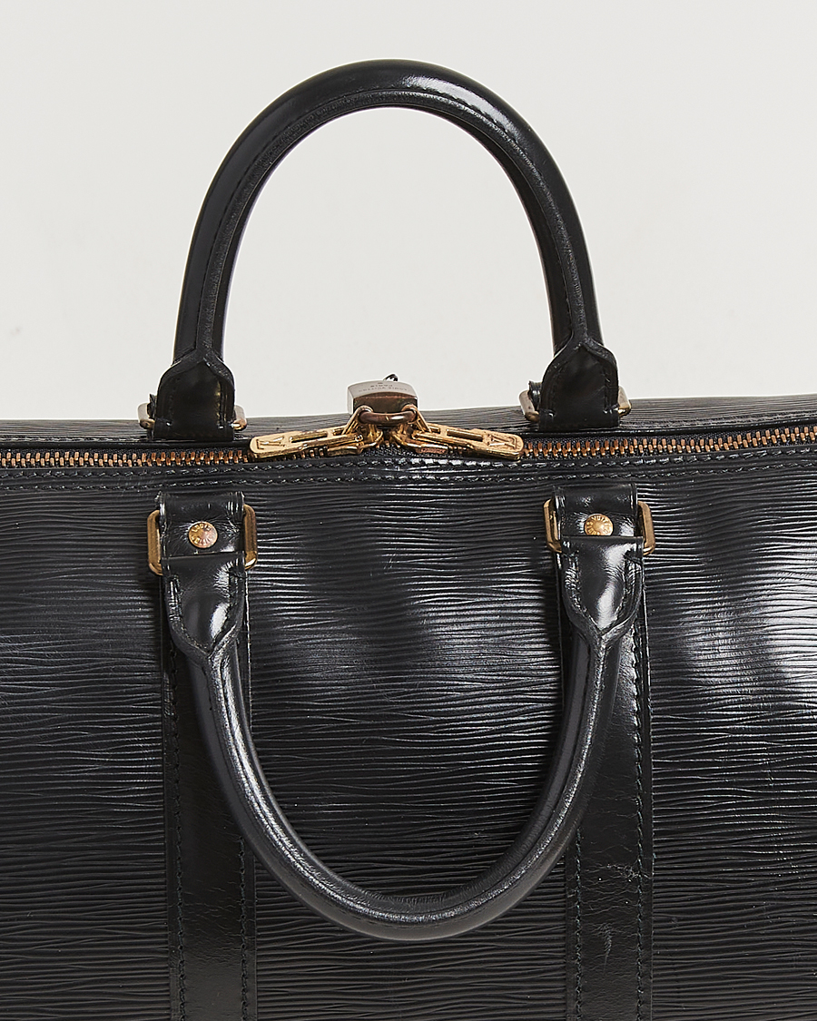 Herre | Pre-Owned & Vintage Bags | Louis Vuitton Pre-Owned | Keepall 45 Epi Leather Black