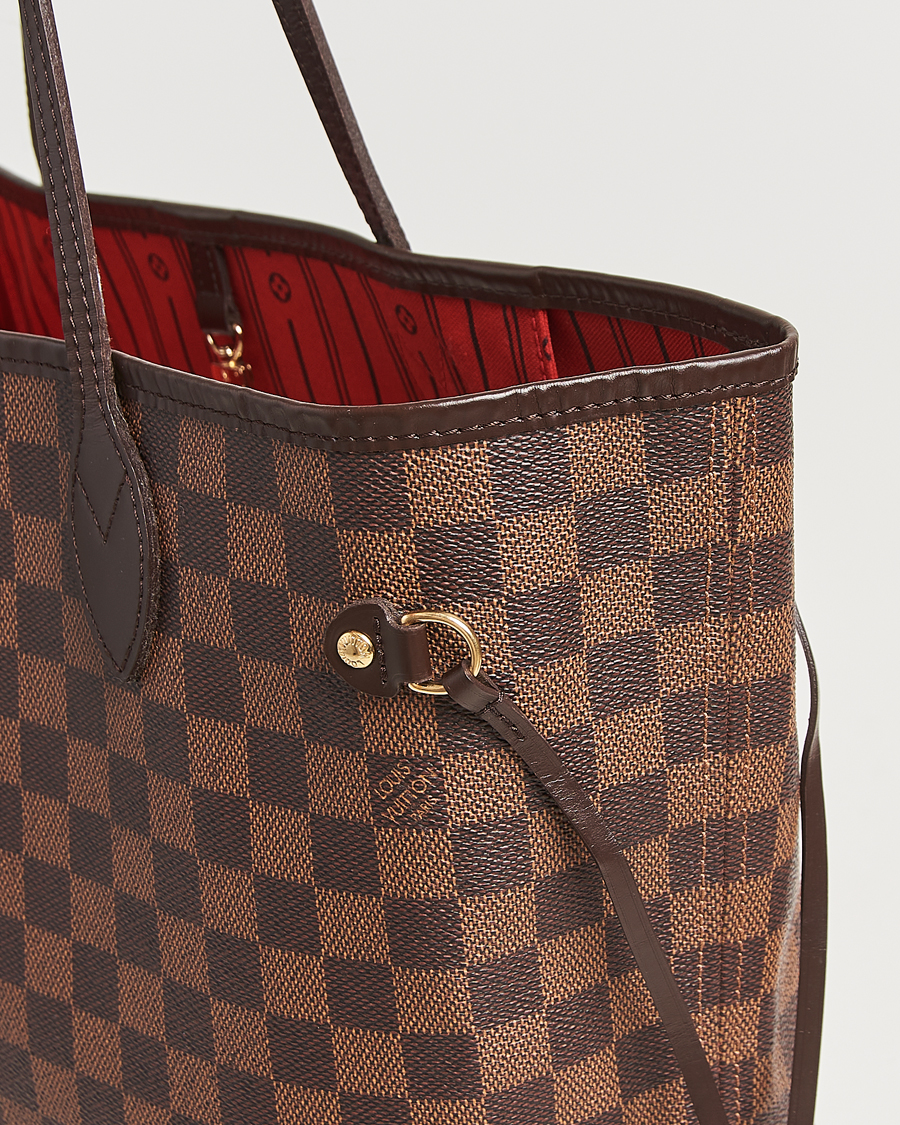 Herre | Pre-Owned & Vintage Bags | Louis Vuitton Pre-Owned | Neverfull MM Damier Ebene