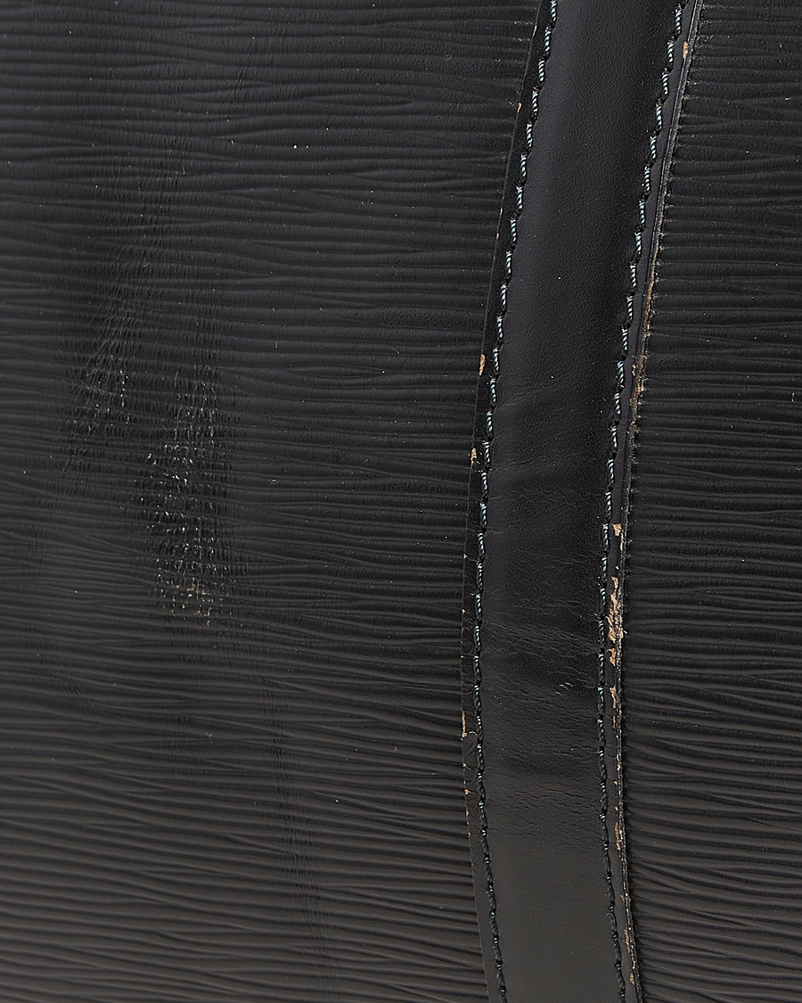 Herre | Louis Vuitton Pre-Owned Keepall 55 Epi Leather Black | Louis Vuitton Pre-Owned | Keepall 55 Epi Leather Black