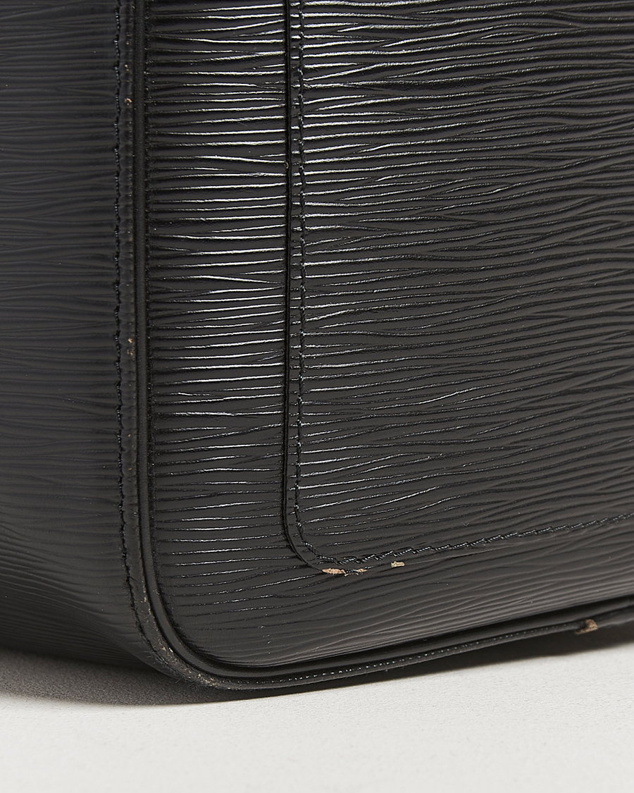 Herre | Louis Vuitton Pre-Owned Keepall 55 Epi Leather Black | Louis Vuitton Pre-Owned | Keepall 55 Epi Leather Black