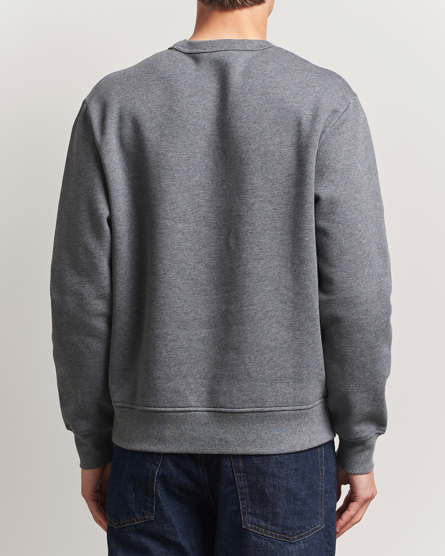 Herre | Trøjer | A.P.C. | Boxy Fit Petit VPC Sweatshirt Anthracite/White