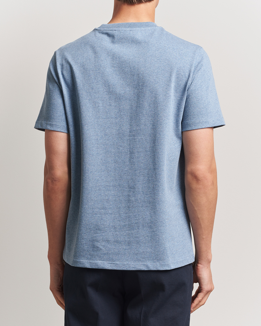 Herre | T-Shirts | A.P.C. | Rue Madame T-Shirt Blue Melange/Navy