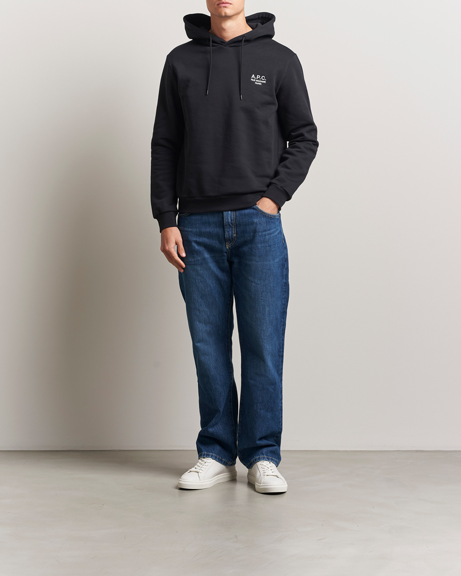 Herre | Trøjer | A.P.C. | Rue Madame Hoodie Black/White