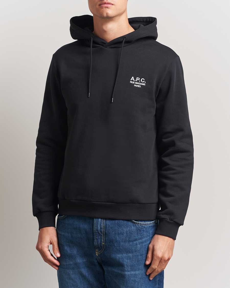 Herre | Trøjer | A.P.C. | Rue Madame Hoodie Black/White