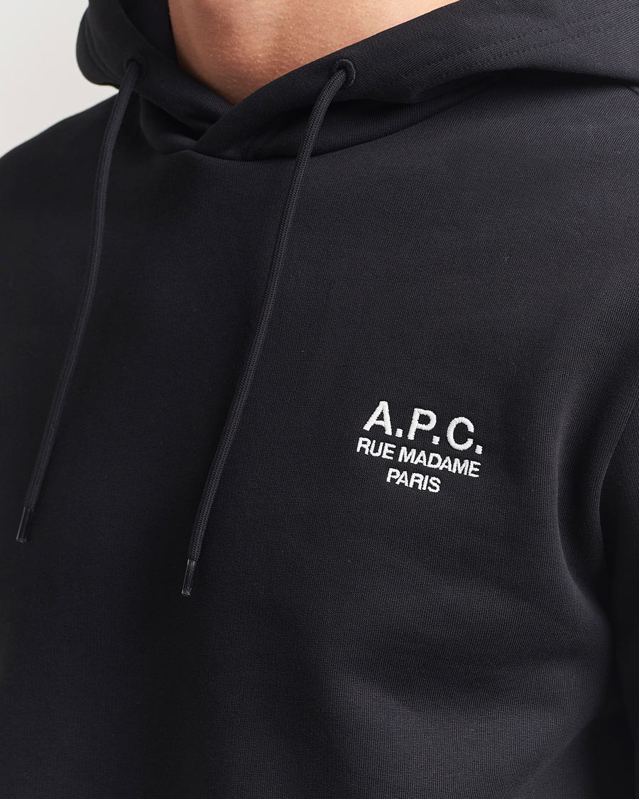 Herre | Trøjer | A.P.C. | Rue Madame Hoodie Black/White
