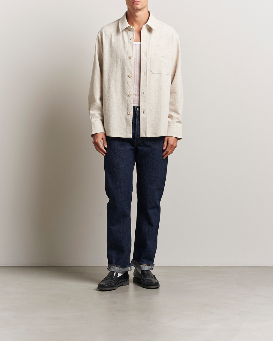 Herre | Skjorter | A.P.C. | Basile Overshirt Ecru