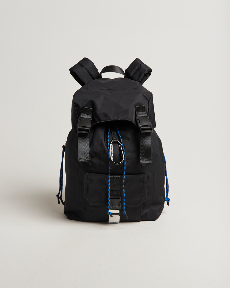 Herre | Tasker | A.P.C. | Trek Backpack Black