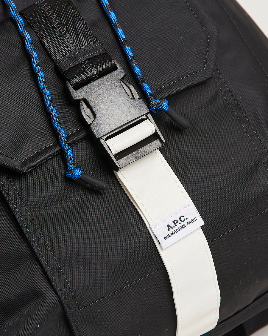 Herre | Tasker | A.P.C. | Trek Backpack Black