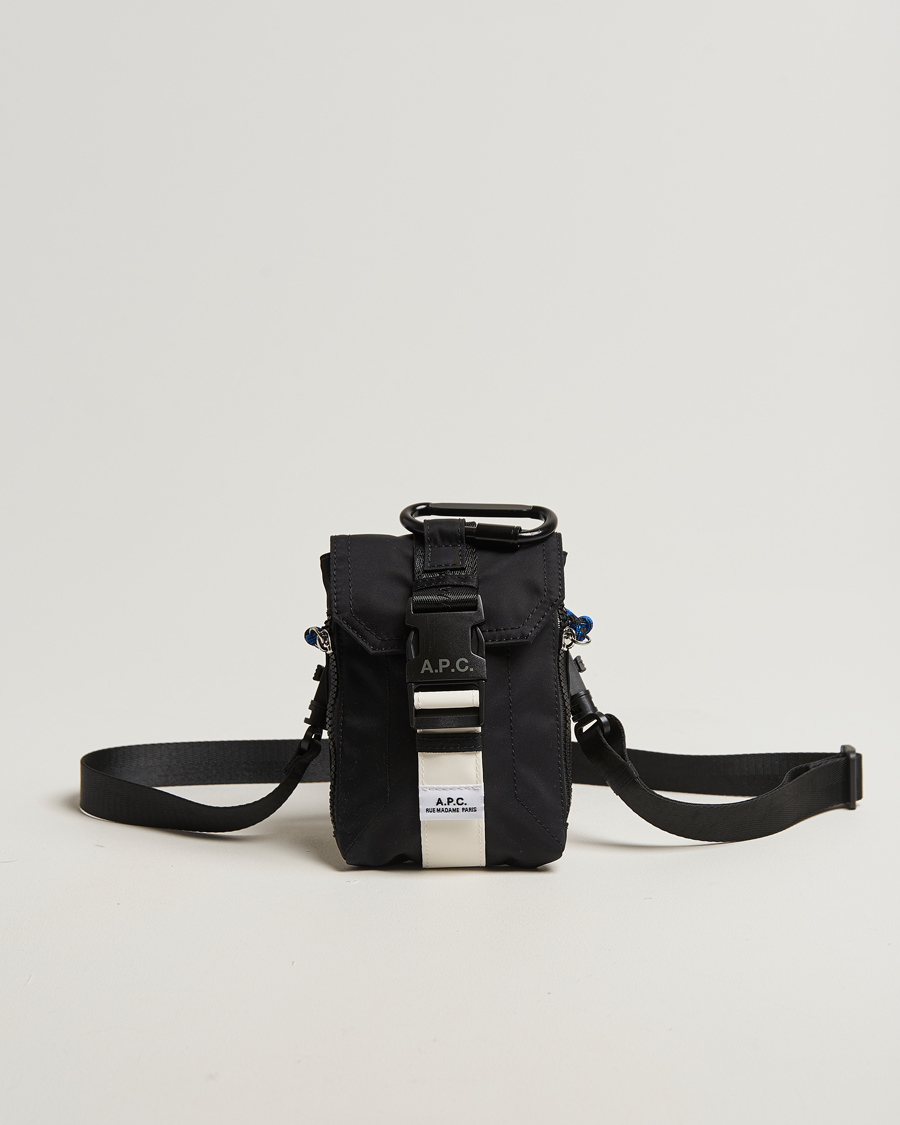 Herre | Tasker | A.P.C. | Trek Crossbody Pouch Black