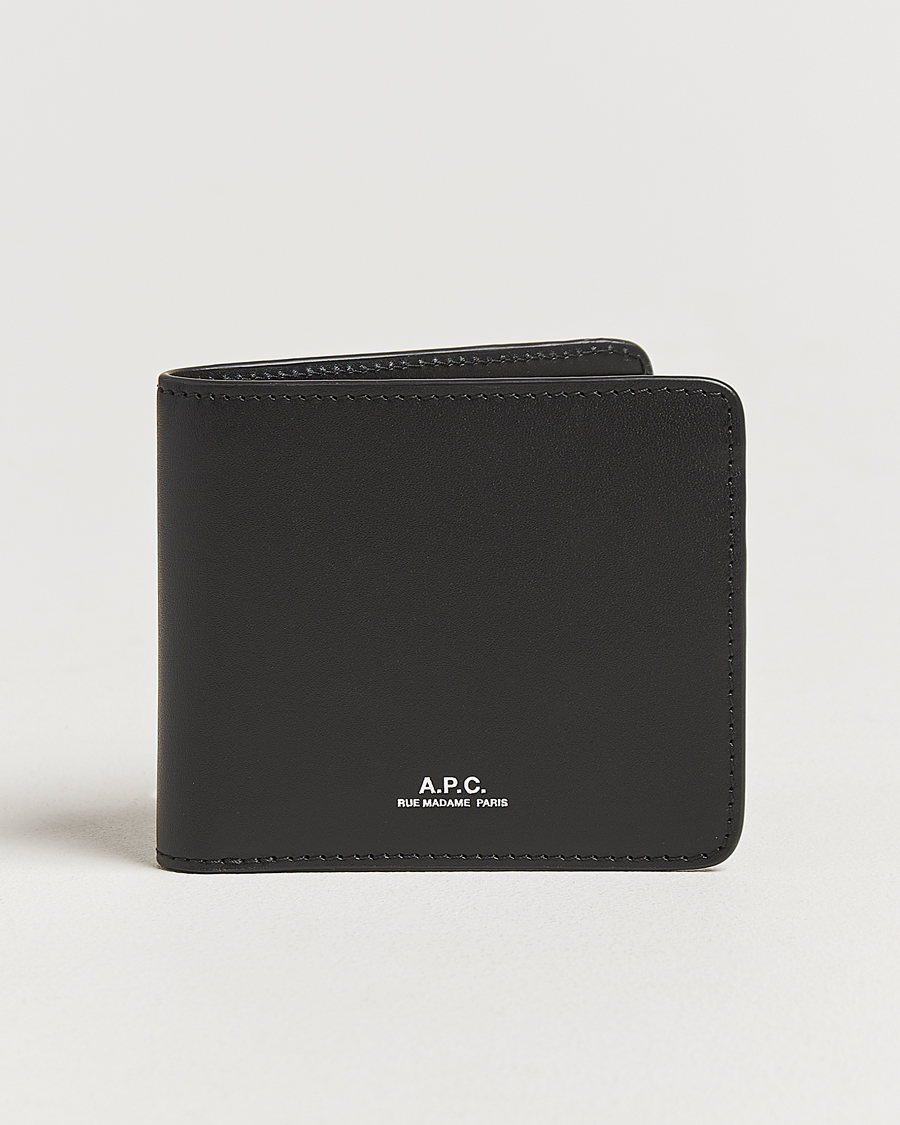 Herre | Punge | A.P.C. | Leather Wallet Black