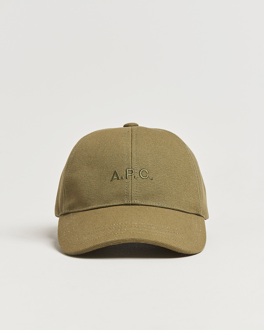 Herre | Hatte & kasketter | A.P.C. | A.P.C.Charlie Baseball CapKhaki Green